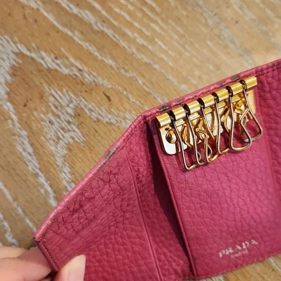 PRADA Pink Key Case